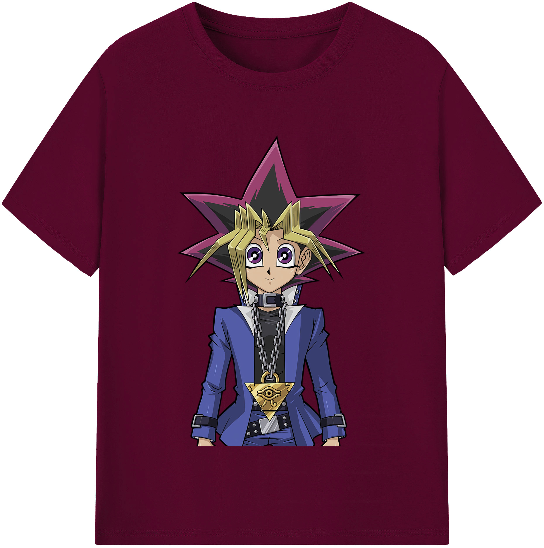 （画像用） 遊☆戯☆王 Yu-Gi-Oh! レディースカジュアルプリントTシャツ（綿100％）